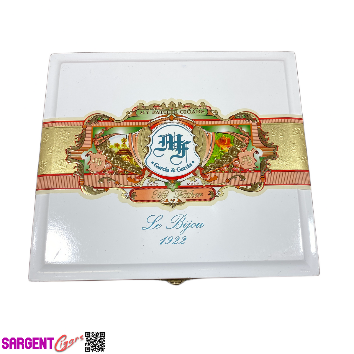 My Father Cigars Le Bijou 1922 Churchill Empty Wooden Cigar Box 9x8x2.25 (1)