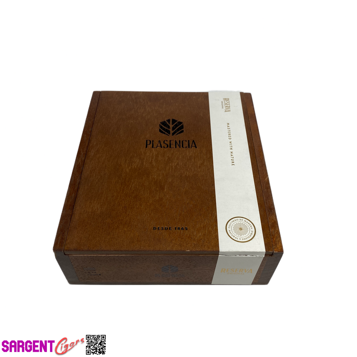 Plasencia Toro Empty Wooden Cigar Box 6.25x7x2
