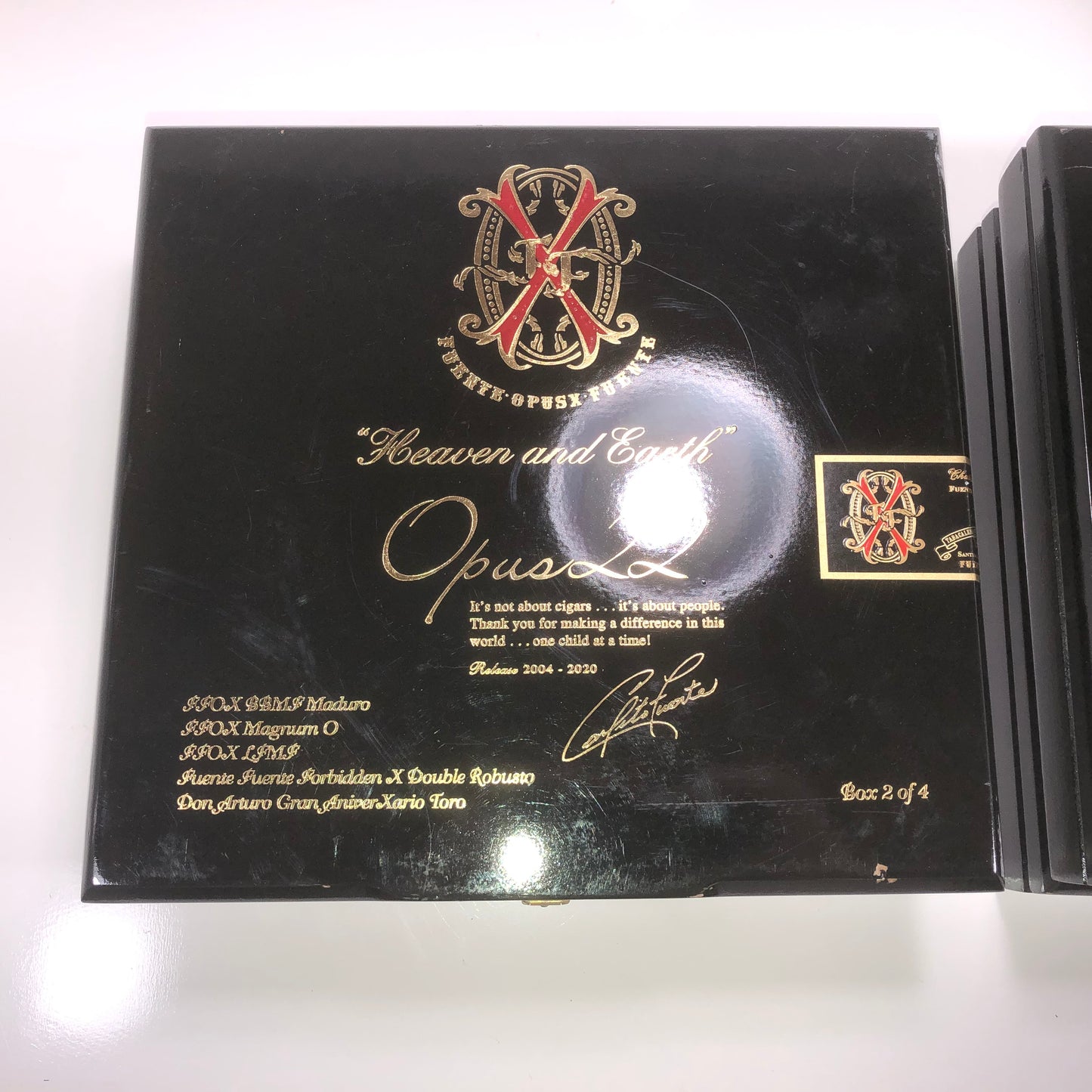 Arturo Fuente Opus X Limited Edition 2020 Opus 22 Empty Cigar Box 11.25x11x11