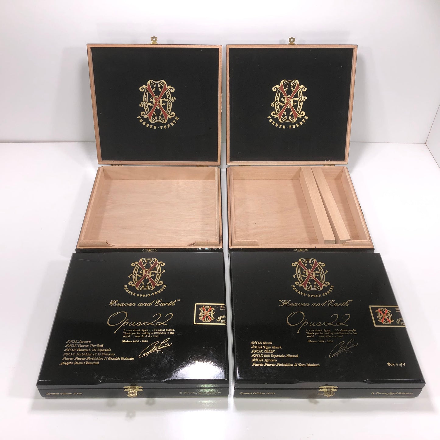 Arturo Fuente Opus X Limited Edition 2020 Opus 22 Empty Cigar Box 11.25x11x11