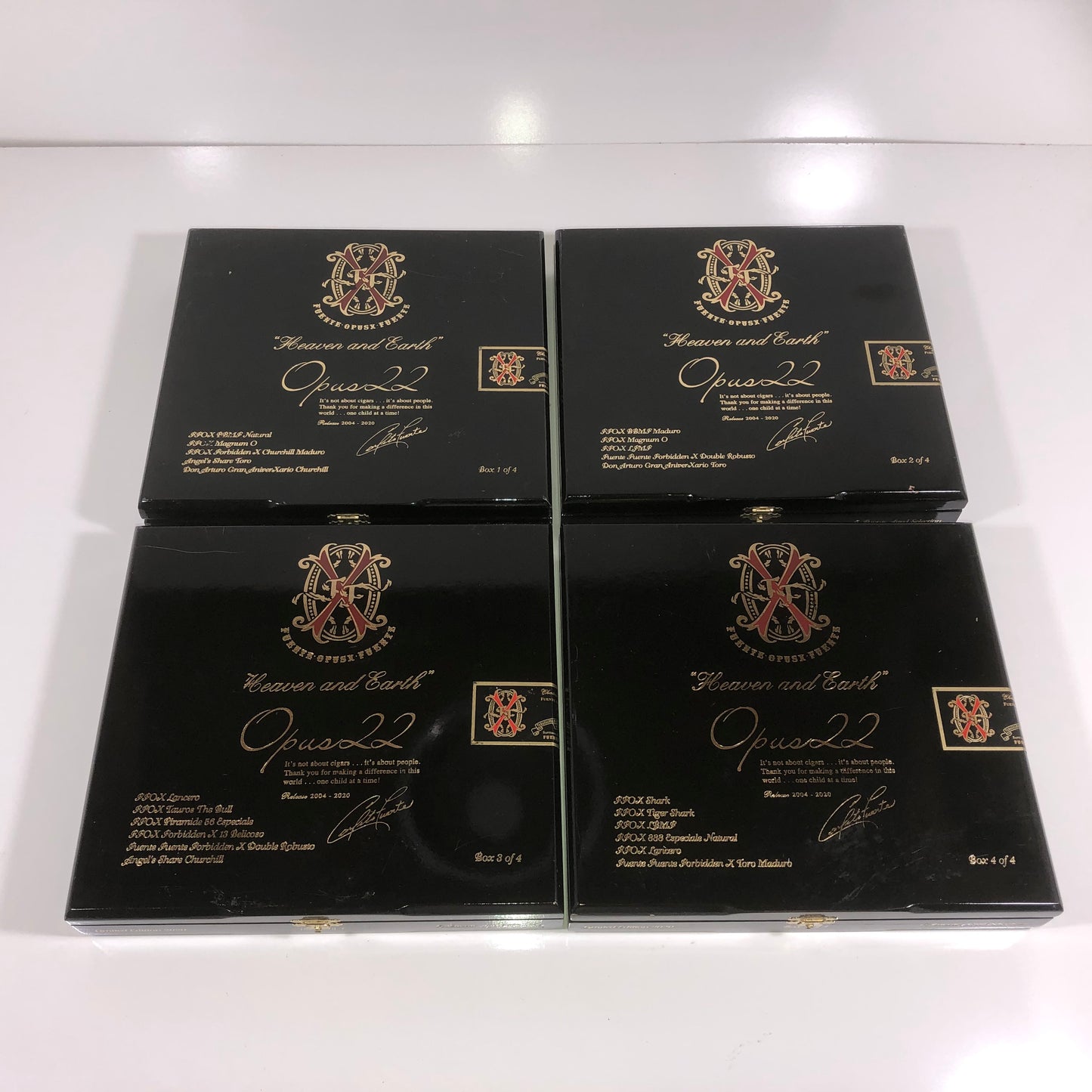 Arturo Fuente Opus X Limited Edition 2020 Opus 22 Empty Cigar Box 11.25x11x11