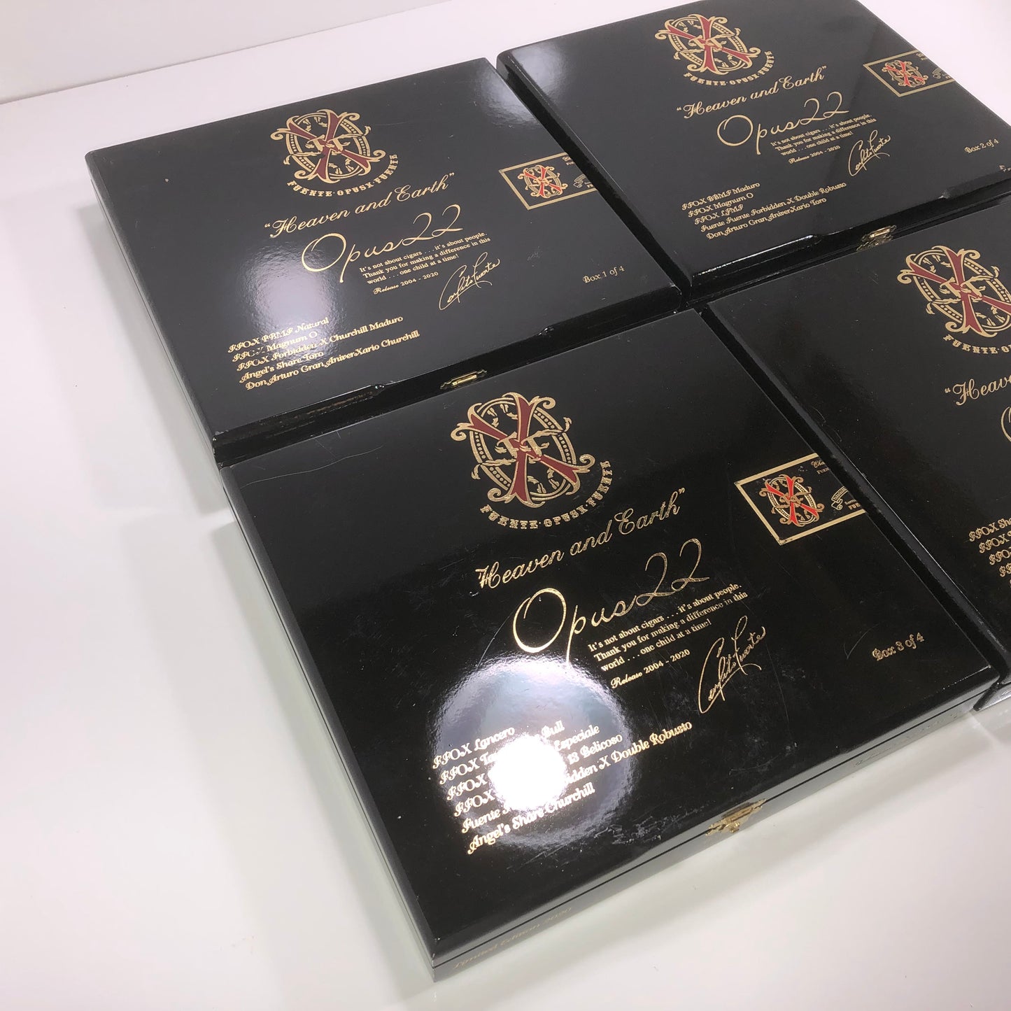 Arturo Fuente Opus X Limited Edition 2020 Opus 22 Empty Cigar Box 11.25x11x11