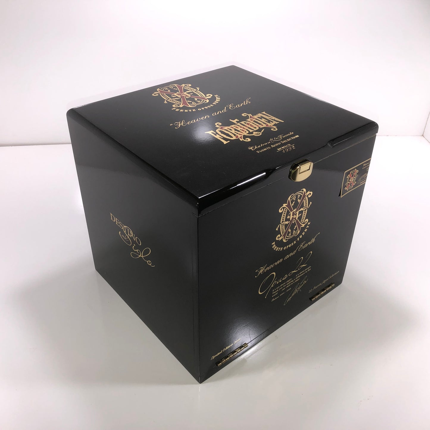 Arturo Fuente Opus X Limited Edition 2020 Opus 22 Empty Cigar Box 11.25x11x11