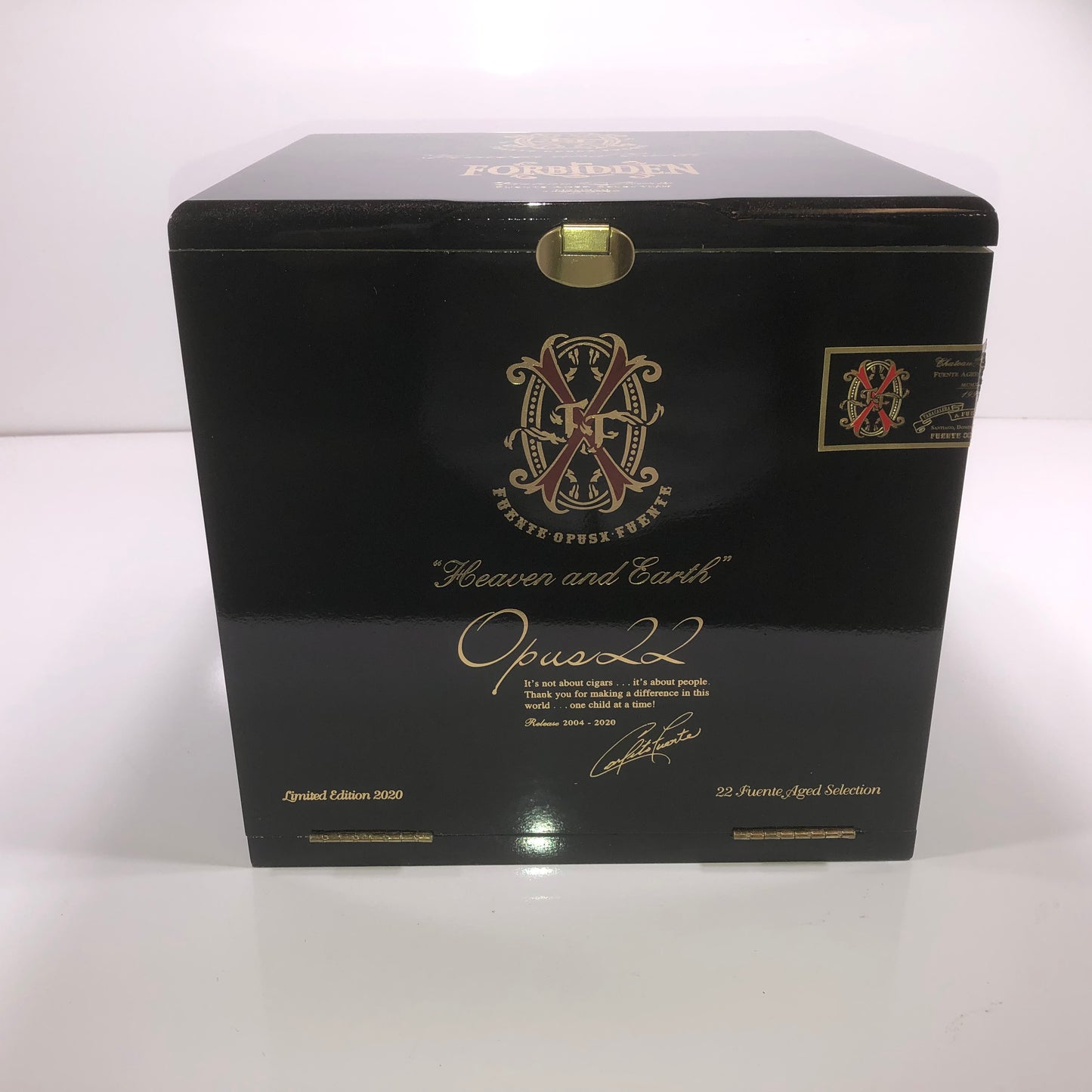 Arturo Fuente Opus X Limited Edition 2020 Opus 22 Empty Cigar Box 11.25x11x11