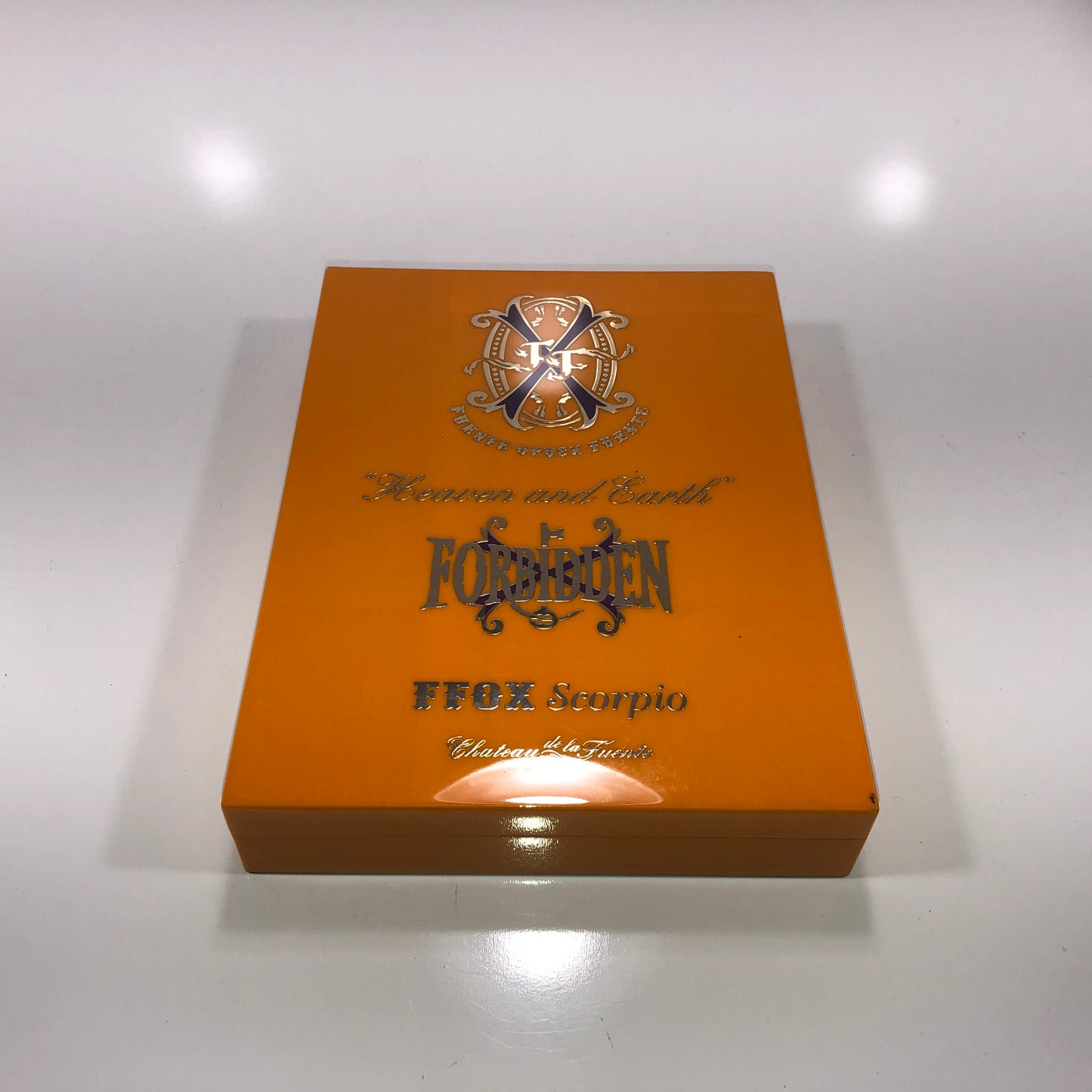 Arturo Fuente Opus X Forbidden X Scorpio Empty Wooden Cigar Box 9.25x7x1.5